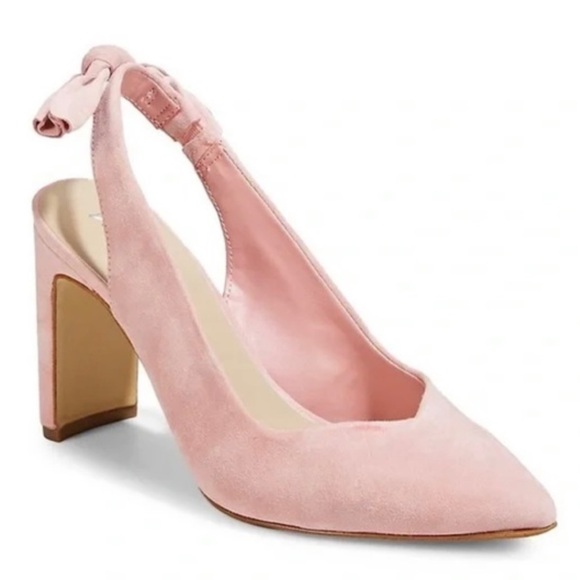 Lord & Taylor Shoes - Lord and Taylor Pointtoe Suede Slingback Pumps NWT